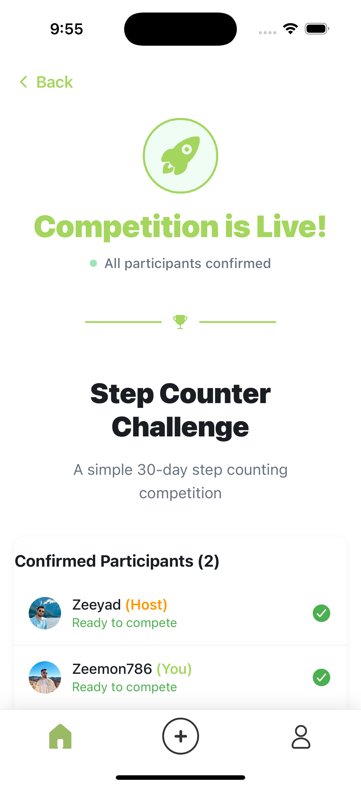 Live competition