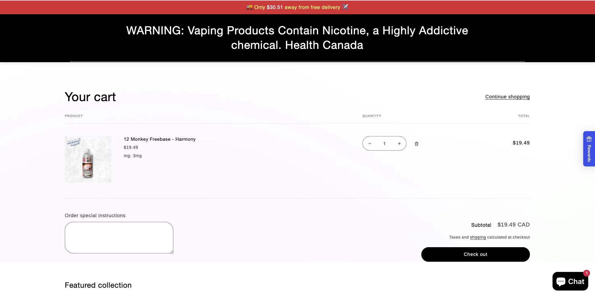 Checkout Confirmation